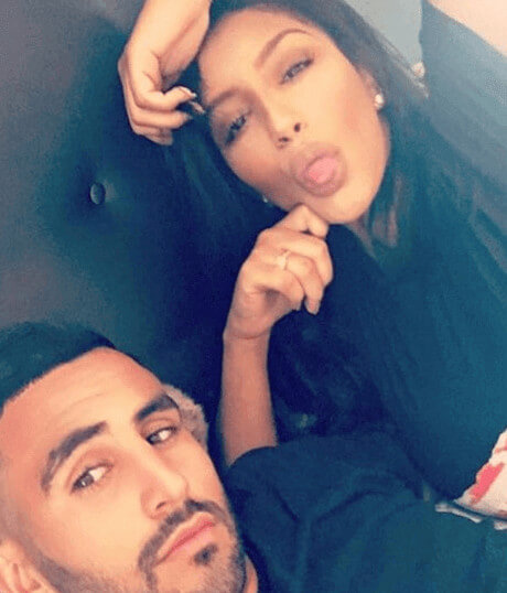 Rita Johal With Husband Riyad Mahrez